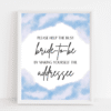 Addressee Sign Clouds