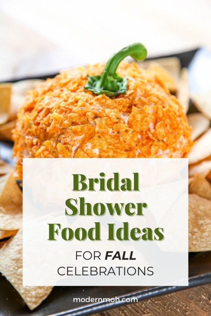 Bridal shower food for fall pin