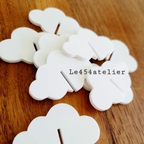 Cloud Glass Charms