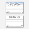 Date night cards Clouds