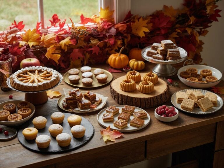 Fall Bridal Shower Desserts featured image