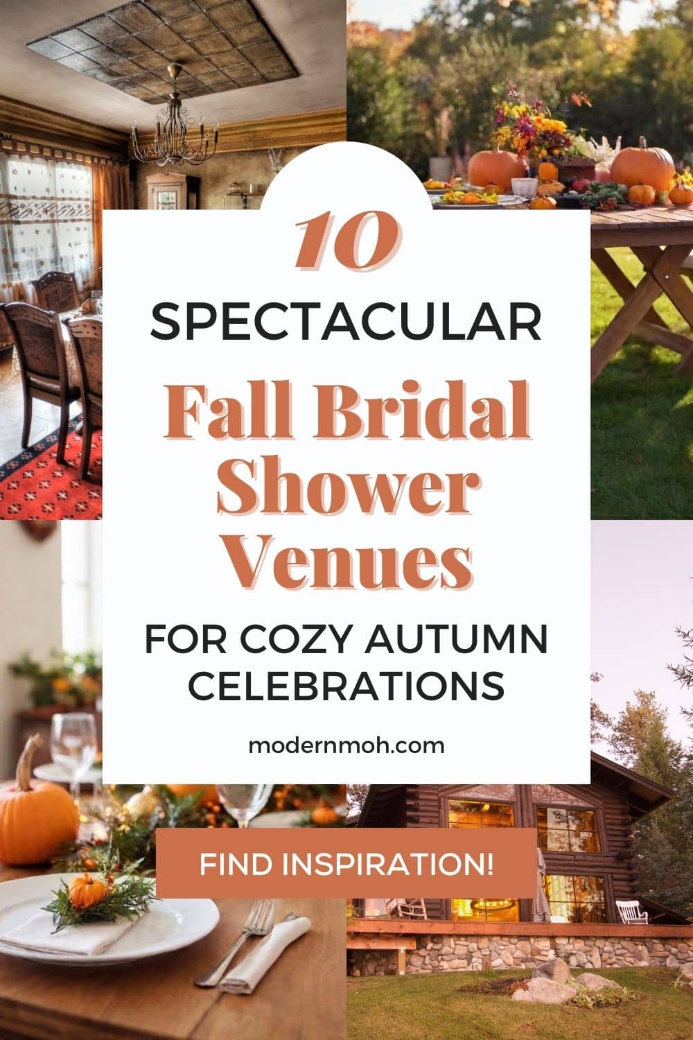 10 Spectacular Fall Bridal Shower Venues for Cozy Autumn Celebrations
