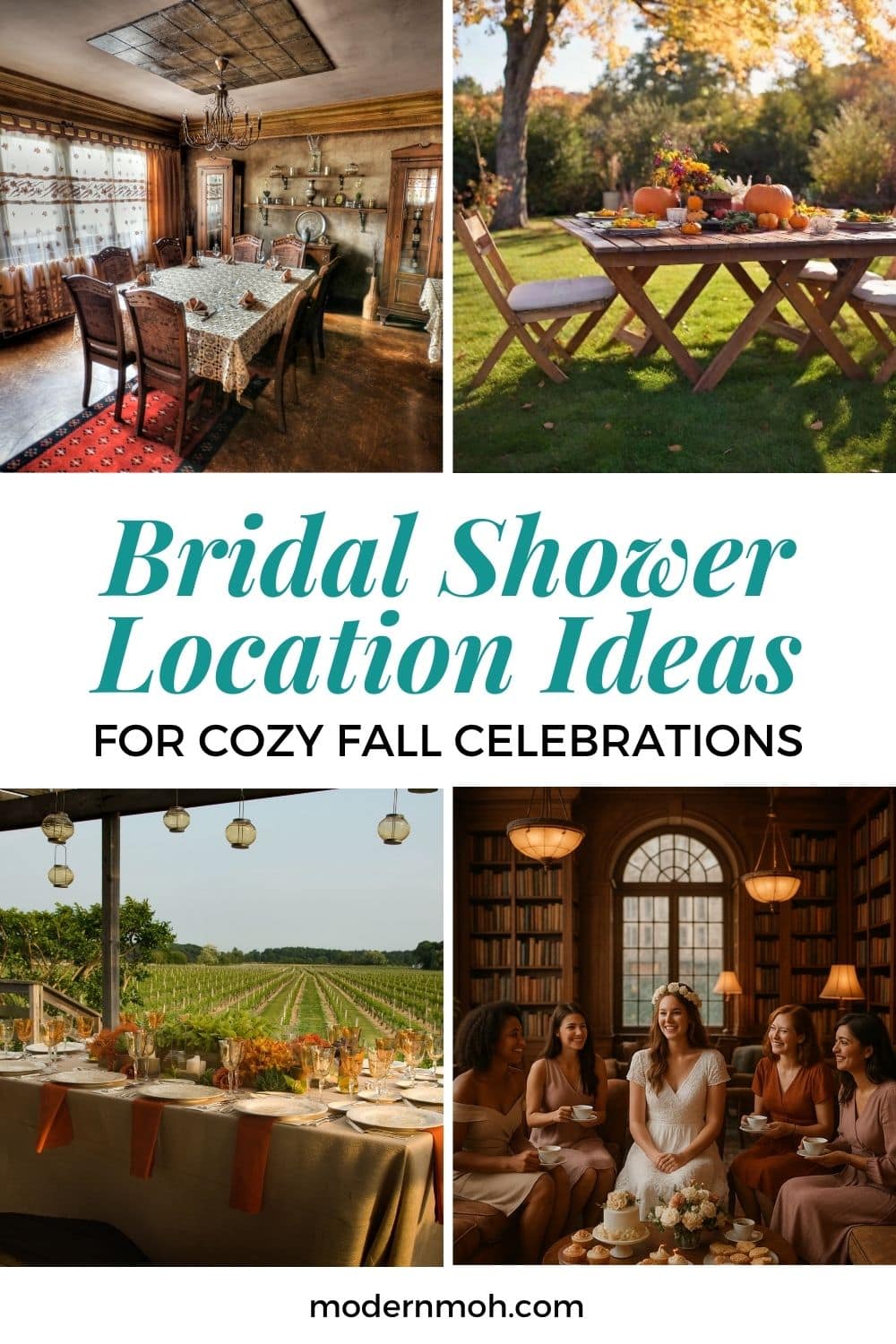 10 Spectacular Fall Bridal Shower Venues for Cozy Autumn Celebrations