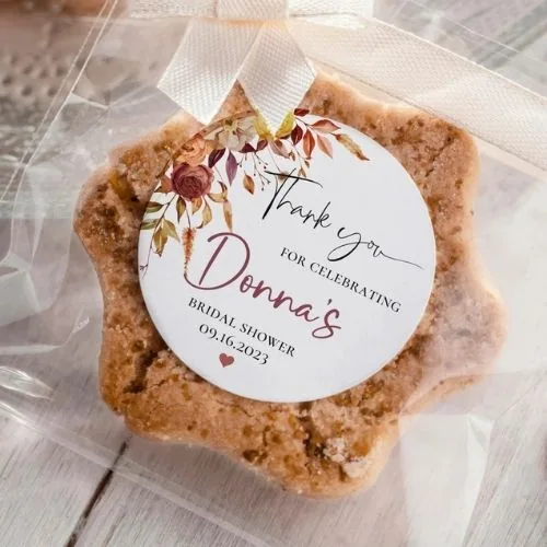 Fall Shower Favor Stickers