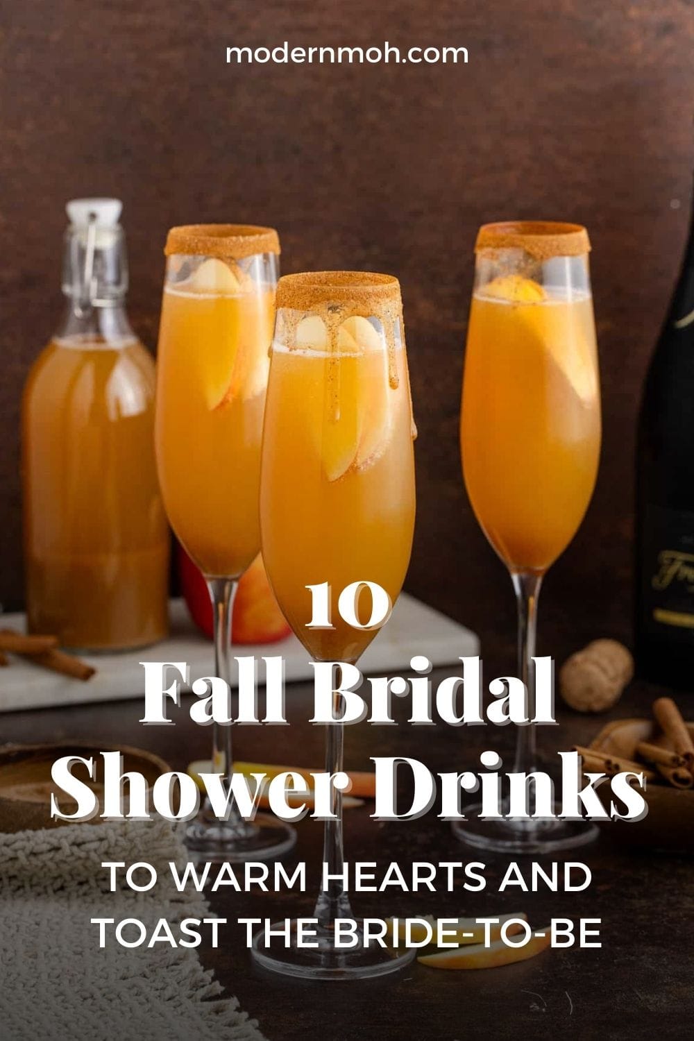 10 Fall Bridal Shower Drinks to Warm Hearts and Toast the Bride-to-Be