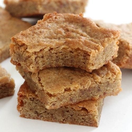 cheap-bridal-shower-game-prizes Gluten-Free Maple Blondies