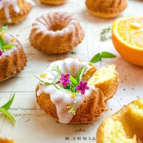 cheap-bridal-shower-game-prizes Orange Cardamom Mini Bundt Cakes