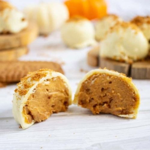 cheap-bridal-shower-game-prizes Pumpkin Cheesecake Truffles