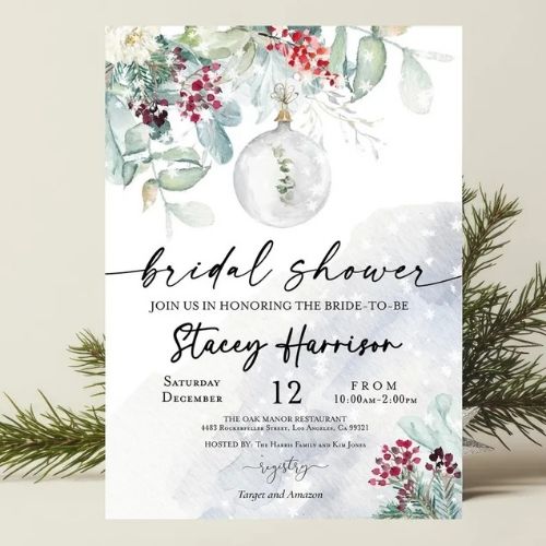 Greenery Eucalyptus Invitation