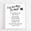 Kiss the Miss Goodbye Sign Classic
