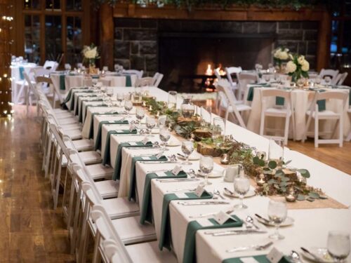 Cozy Restaurant with Fireplace—One of the Best Winter Bridal Shower Venues