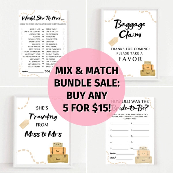 Travel Theme Bundle Sale Travel Theme Bundle Sale