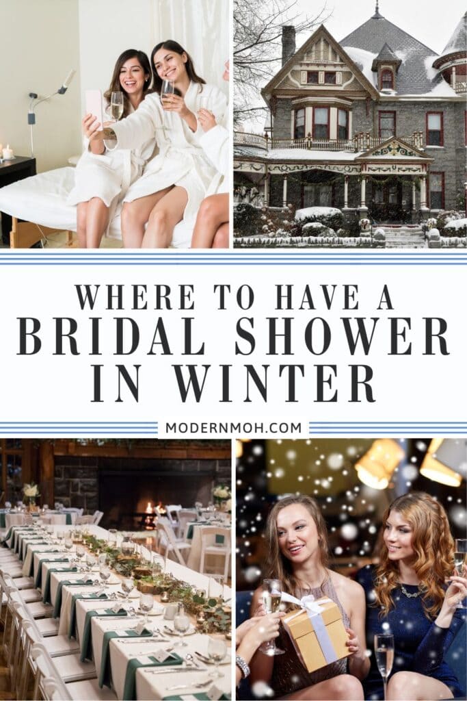 Where to have a bridal shower in winter pin