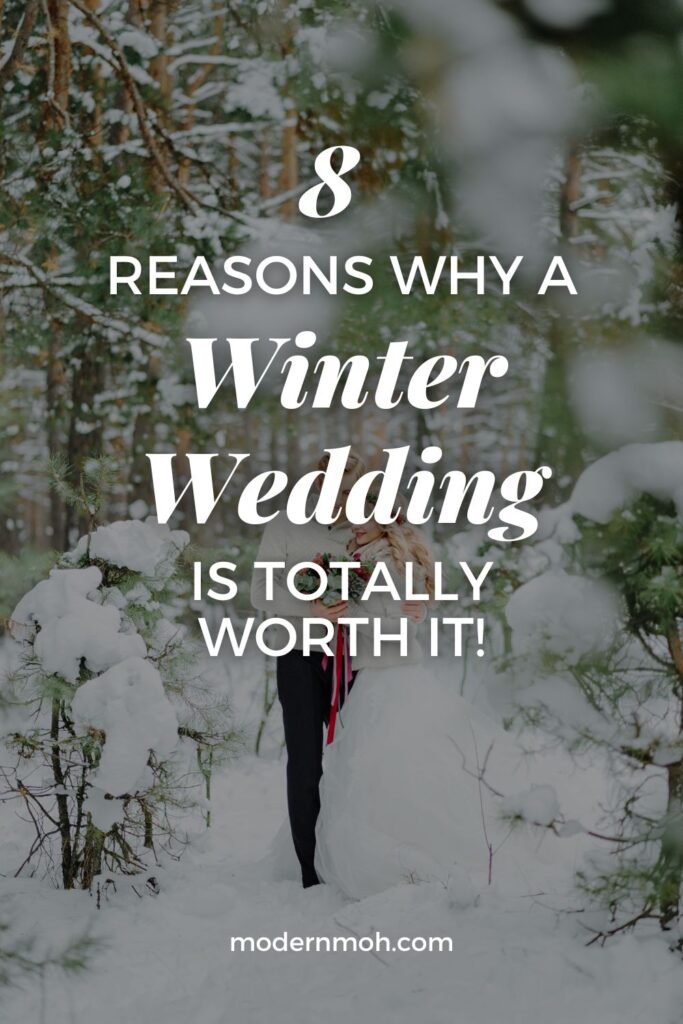 Why winter wedding pin