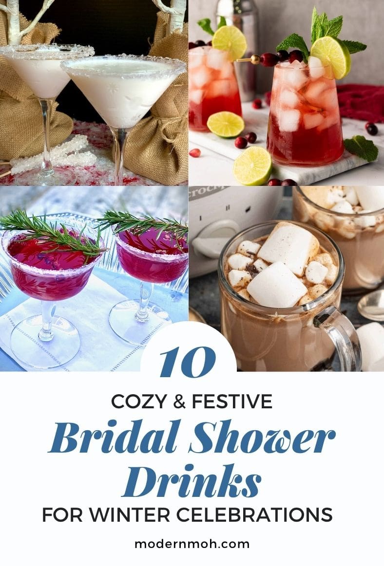 Winter Bridal Shower Drinks: 10 Cozy & Festive Sips Guests Will Love
