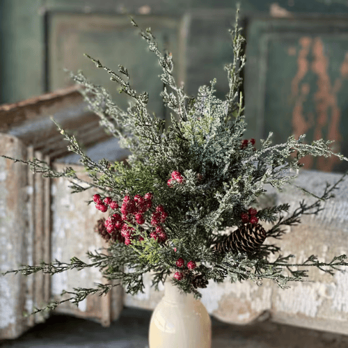 Cedar berry christmas greens