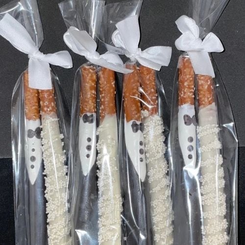 Chocolate covered pretzels