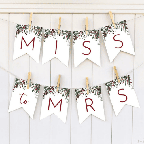 Christmas Miss to Mrs Banner