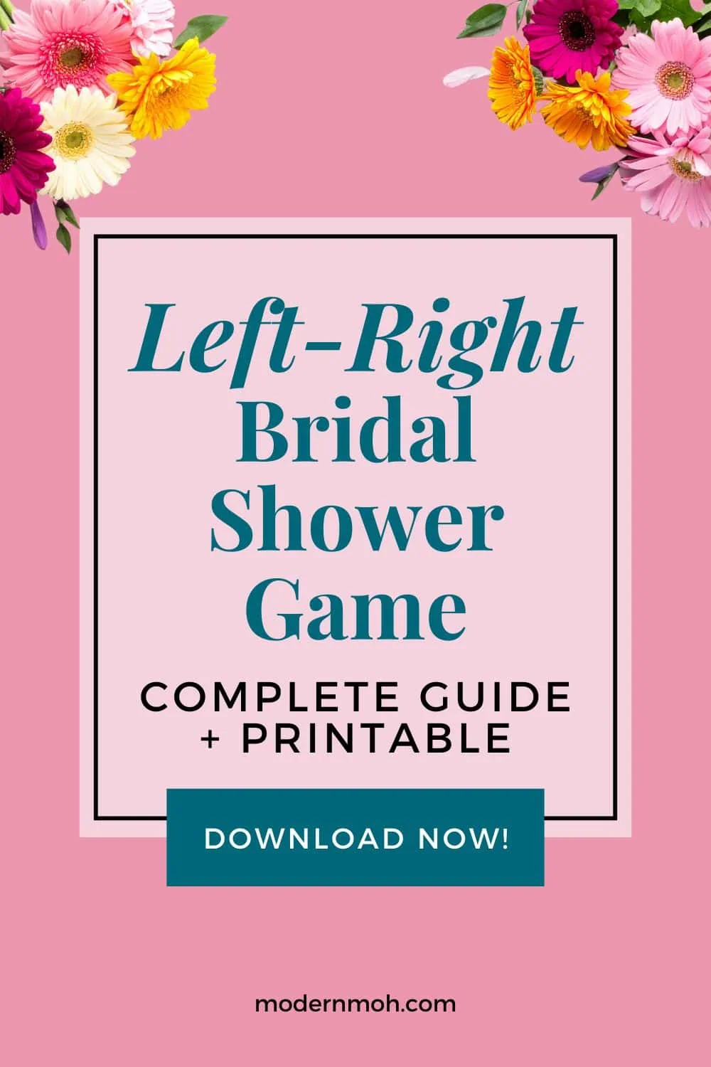 The Left Right Game Every Bridal Shower Needs (+ Printable)