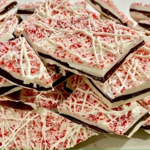 Peppermint bark