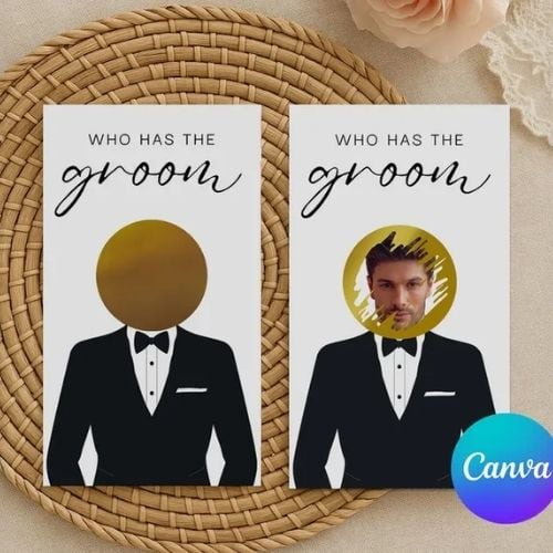 Printable who has the groom game