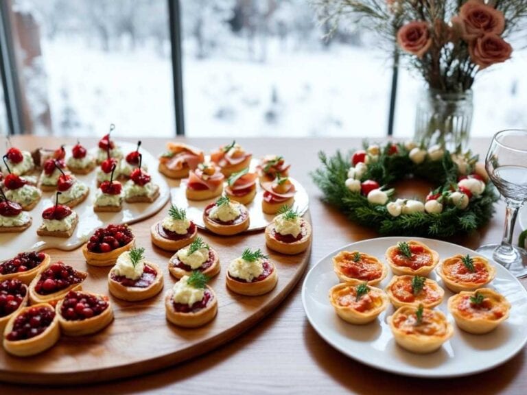 Winter Bridal Shower Food featured image