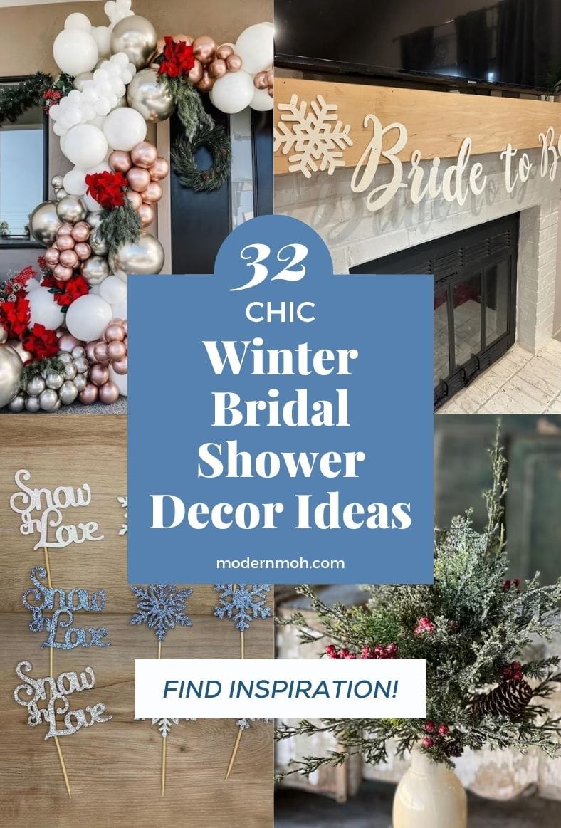 Winter Bridal Shower Decorations Made Easy: 32 Chic Ideas for a Snowy, Stylish Celebration