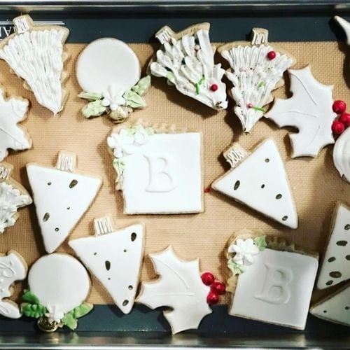 Winter white cookies