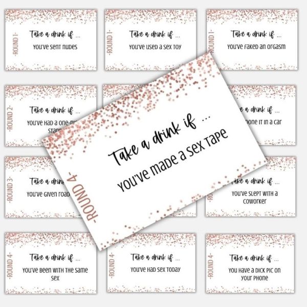 Bachelorette Drink If Game individual cards Bachelorette Drink If Game individual cards