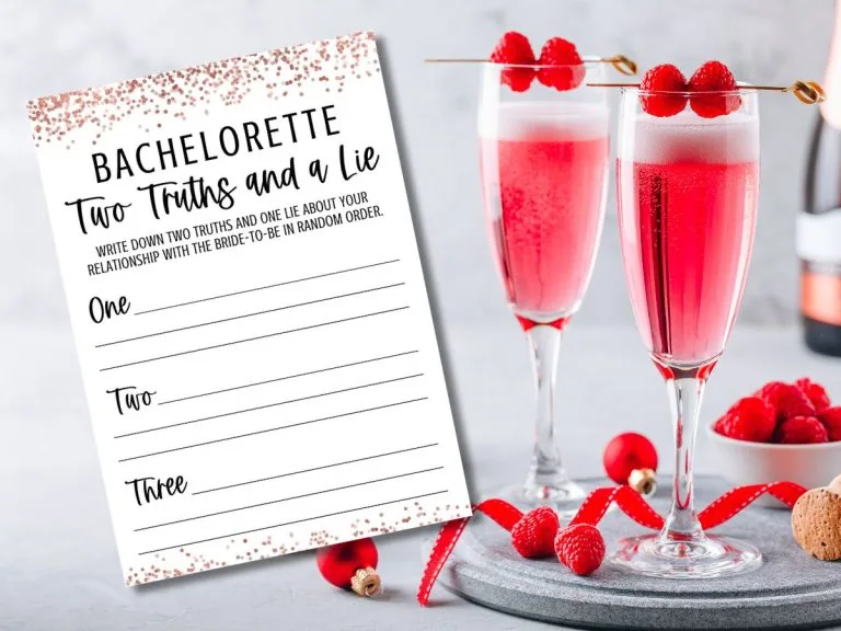 Bachelorette Two Truths and a Lie