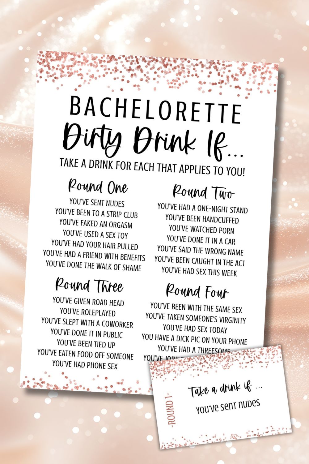 Bachelorette Drink If Game: Dirty Prompts That Break the Ice Instantly