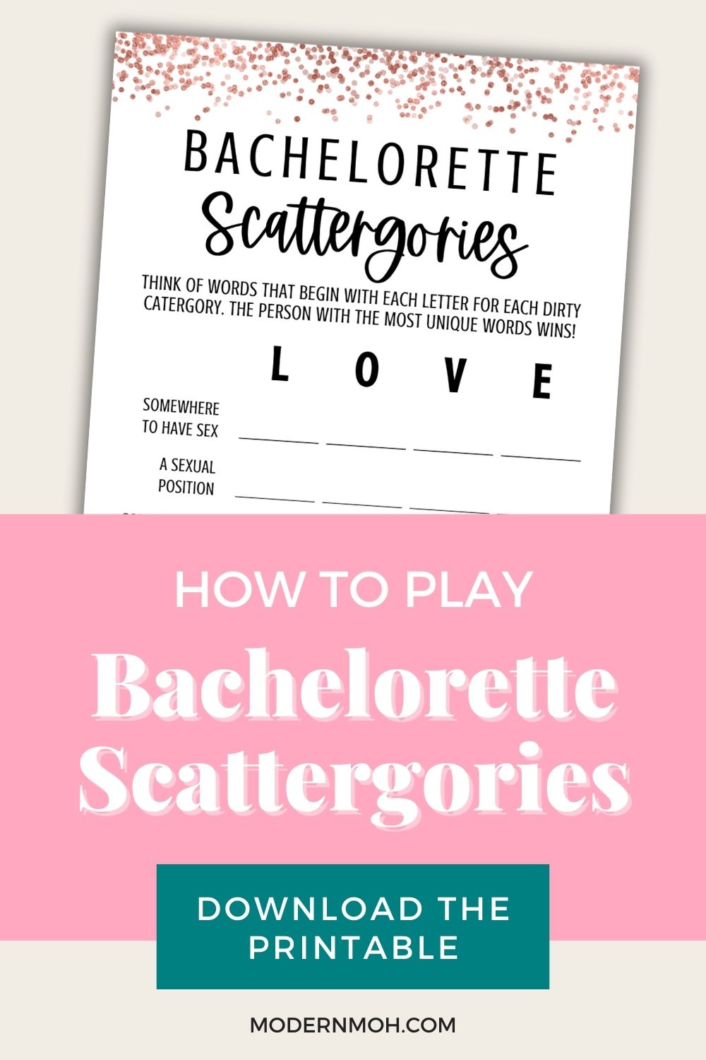 How to Play Bachelorette Scattergories: A Spicy Twist on the Classic Game