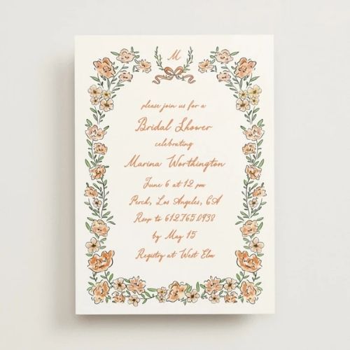 Blooms Spring Invitation