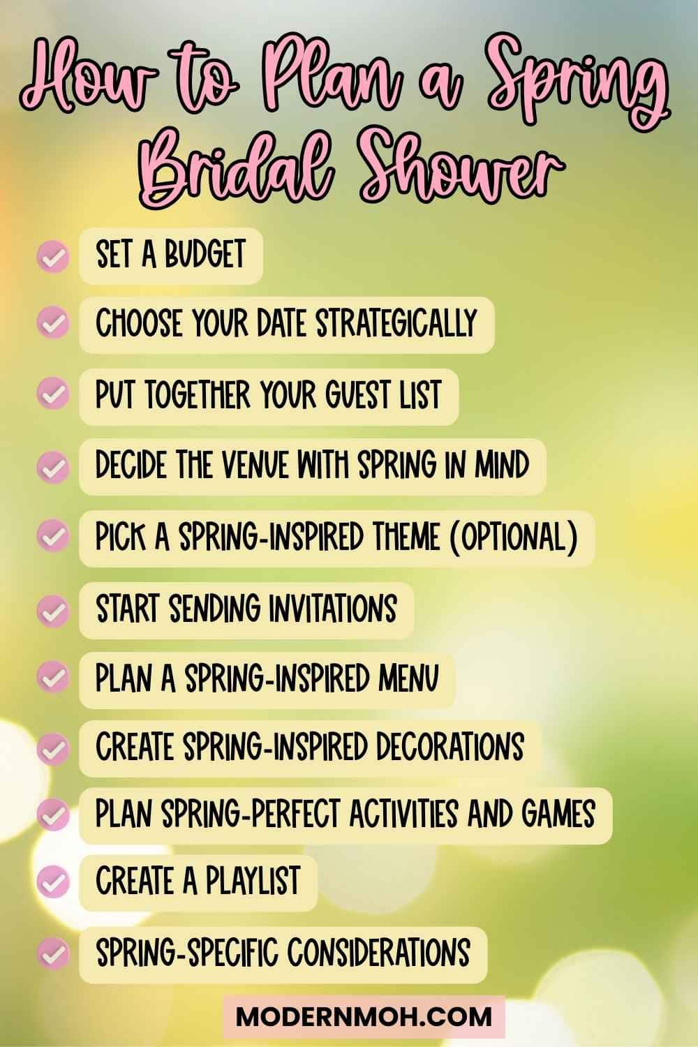 How to Host a Spring Bridal Shower That Feels Light, Fresh, and Fun