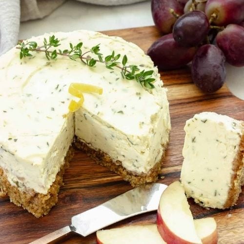 cheap-bridal-shower-game-prizes Lemon Herb Savory Cheesecake Appetizer