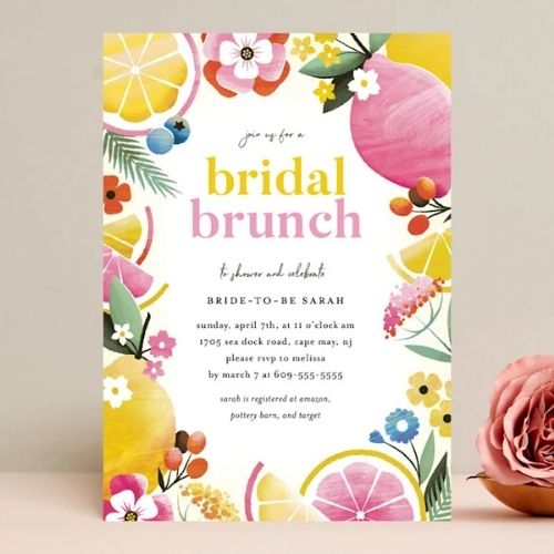 Pink Lemonade Invitation