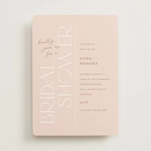 Pretty in Pink Invitation