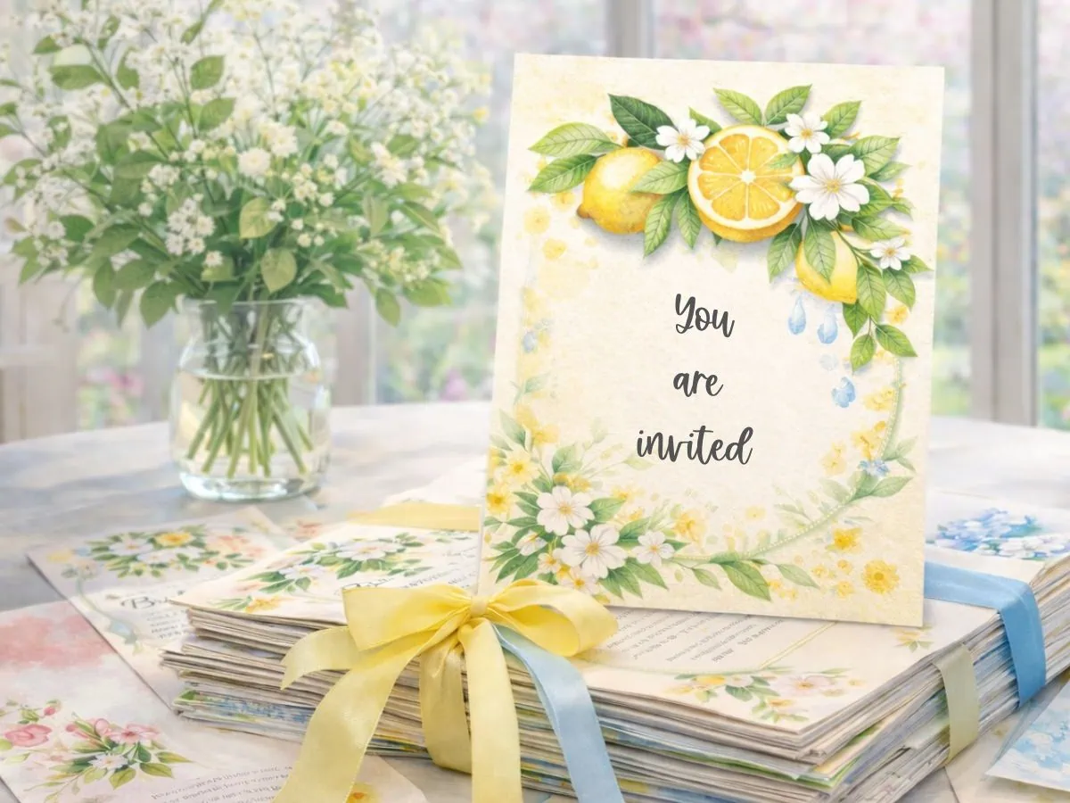 Spring Bridal Shower Invitations featured image