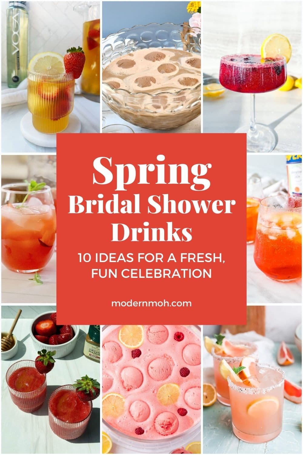 Spring Bridal Shower Drinks: 10 Ideas for a Fresh, Fun Celebration