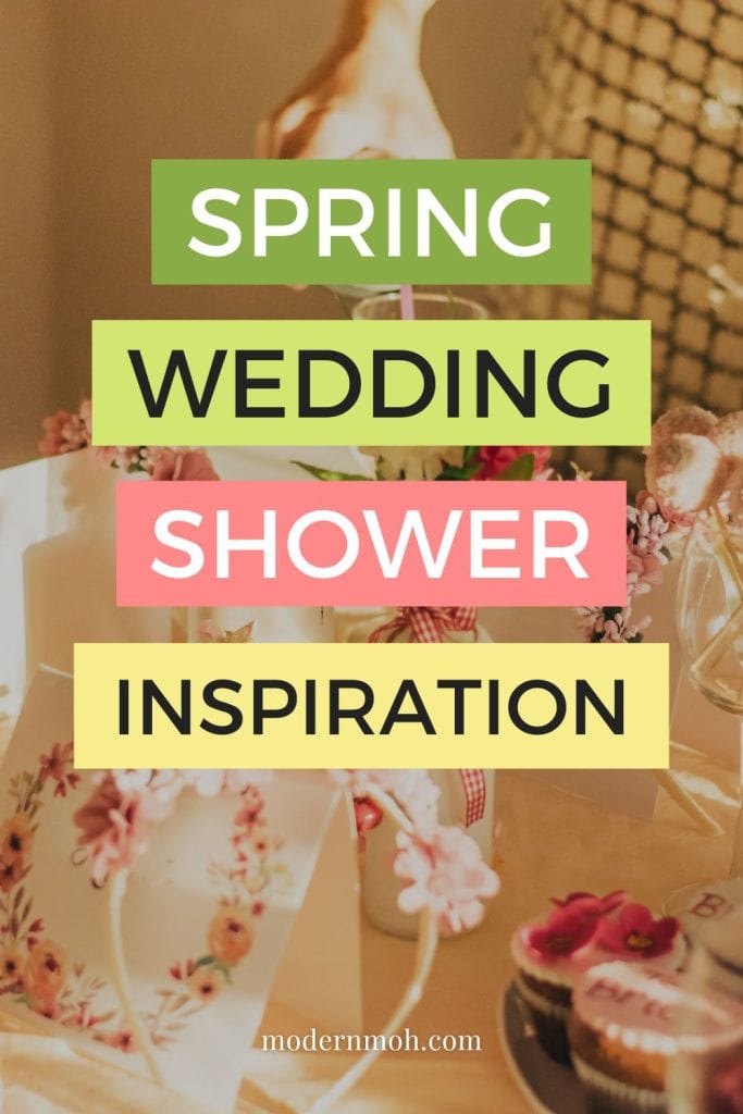Spring wedding shower inspiration pin