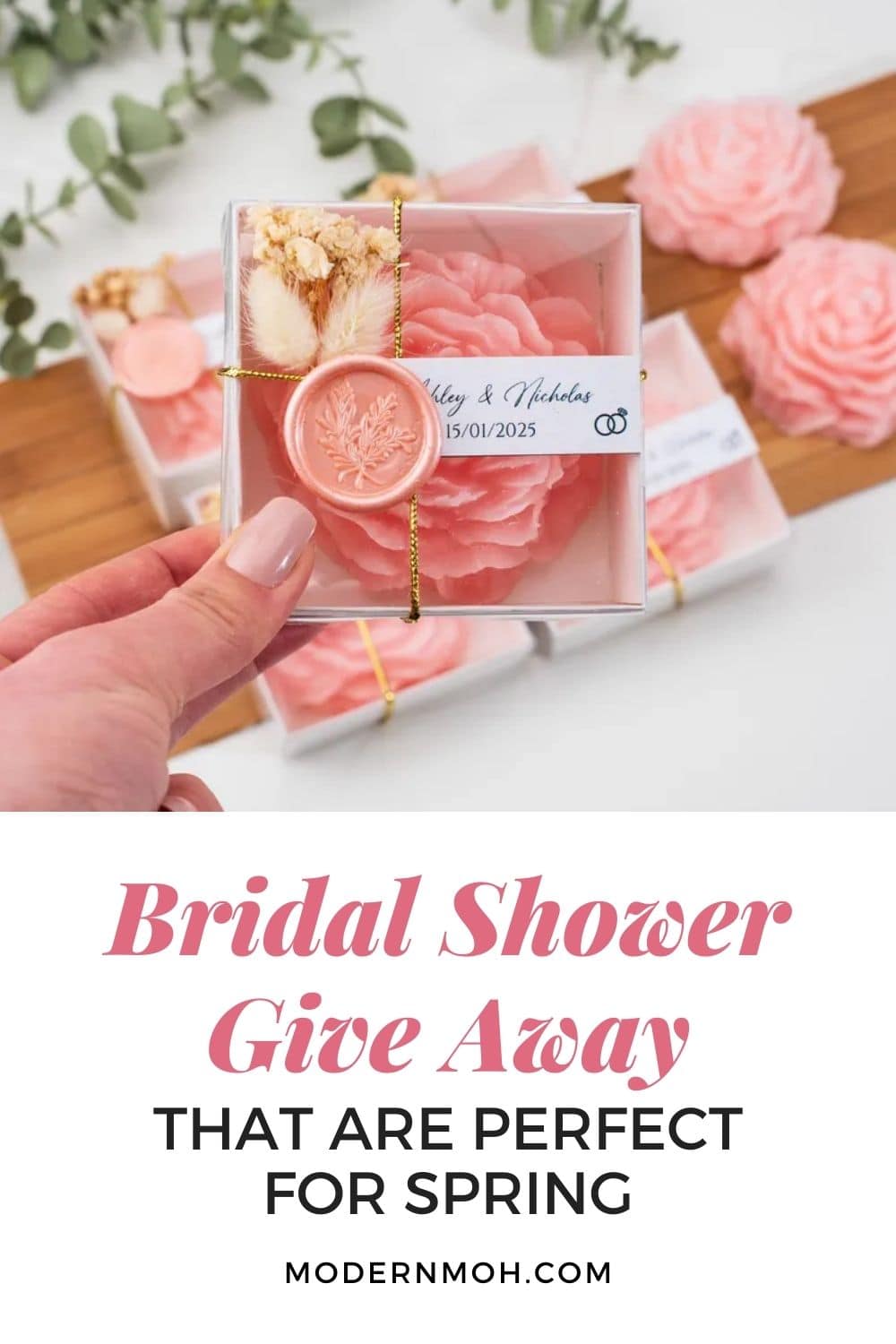 Spring Bridal Shower Favors Guests Will Love: 24 Fresh Ideas