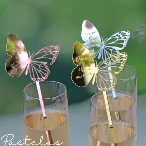 Butterfly Drink Stirrers