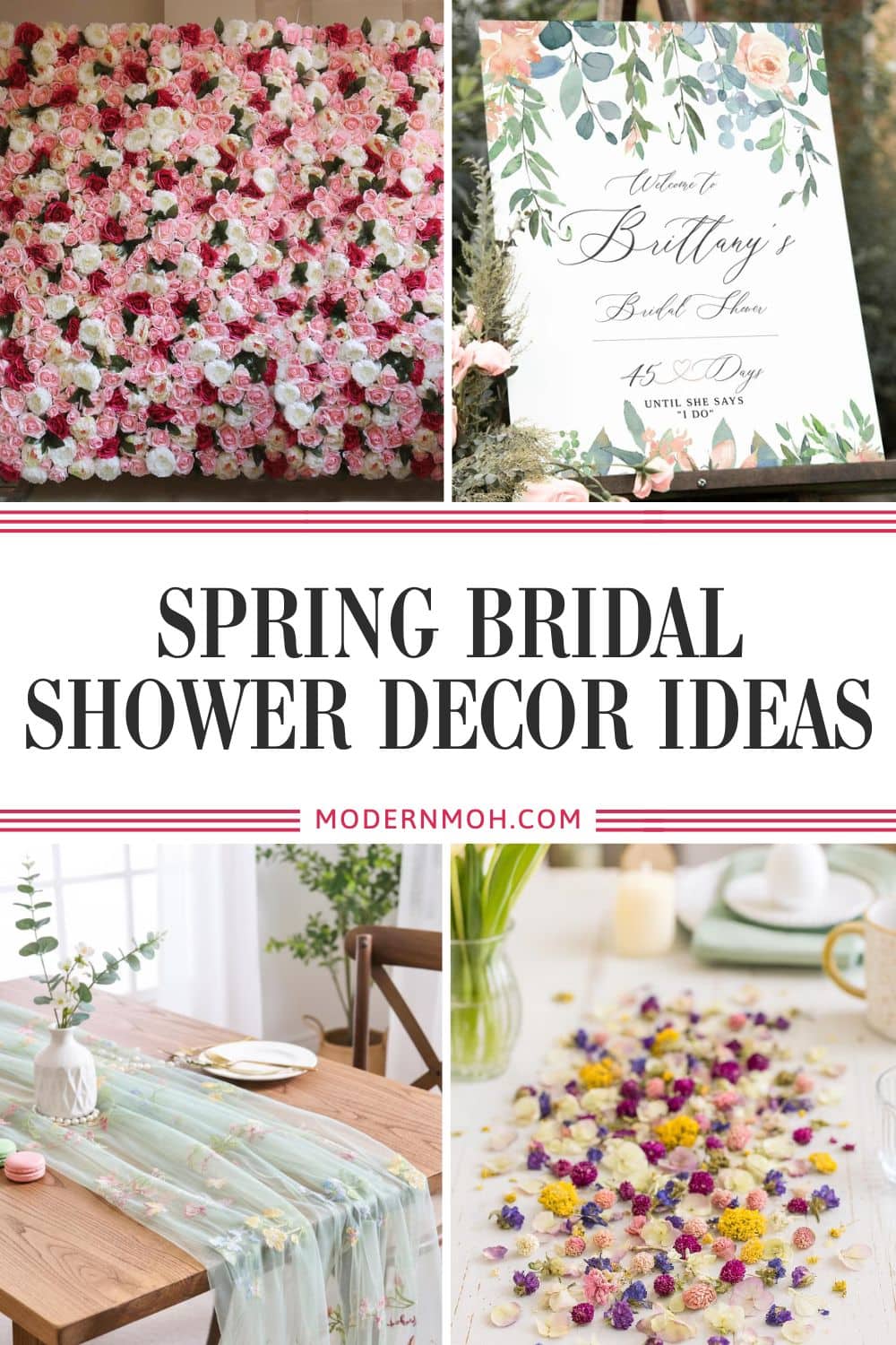 Spring Bridal Shower Decorations: 32 Simple Ideas That Make a Big Impact