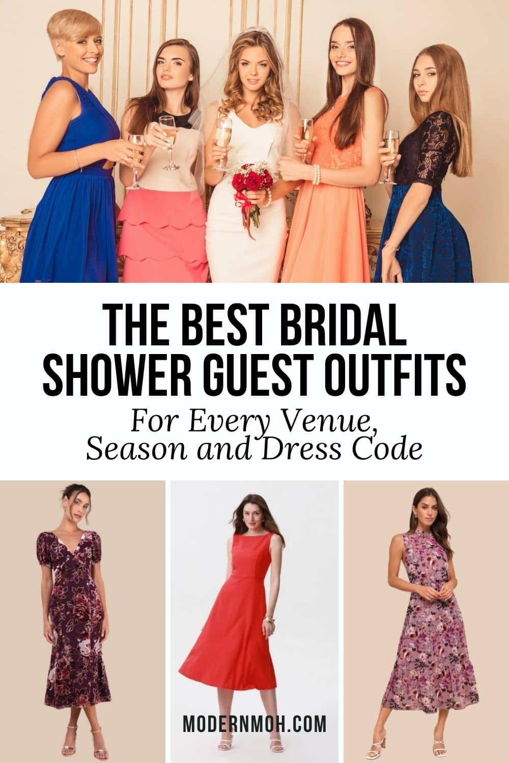 What to Wear to a Bridal Shower as a Guest
