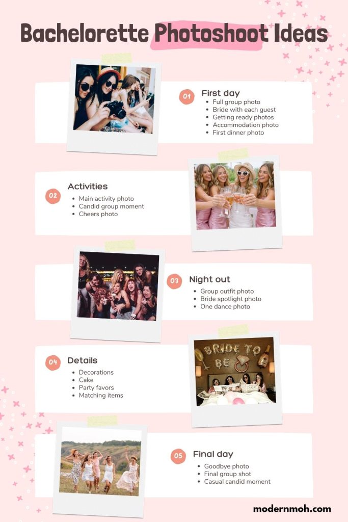 Bachelorette photoshoot ideas pin