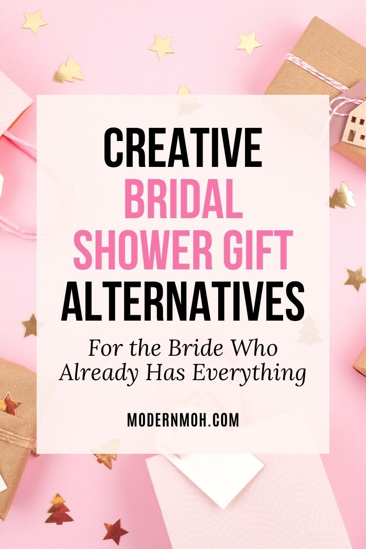 Creative Bridal Shower Gift Alternatives (Less Stuff, Better Ideas)