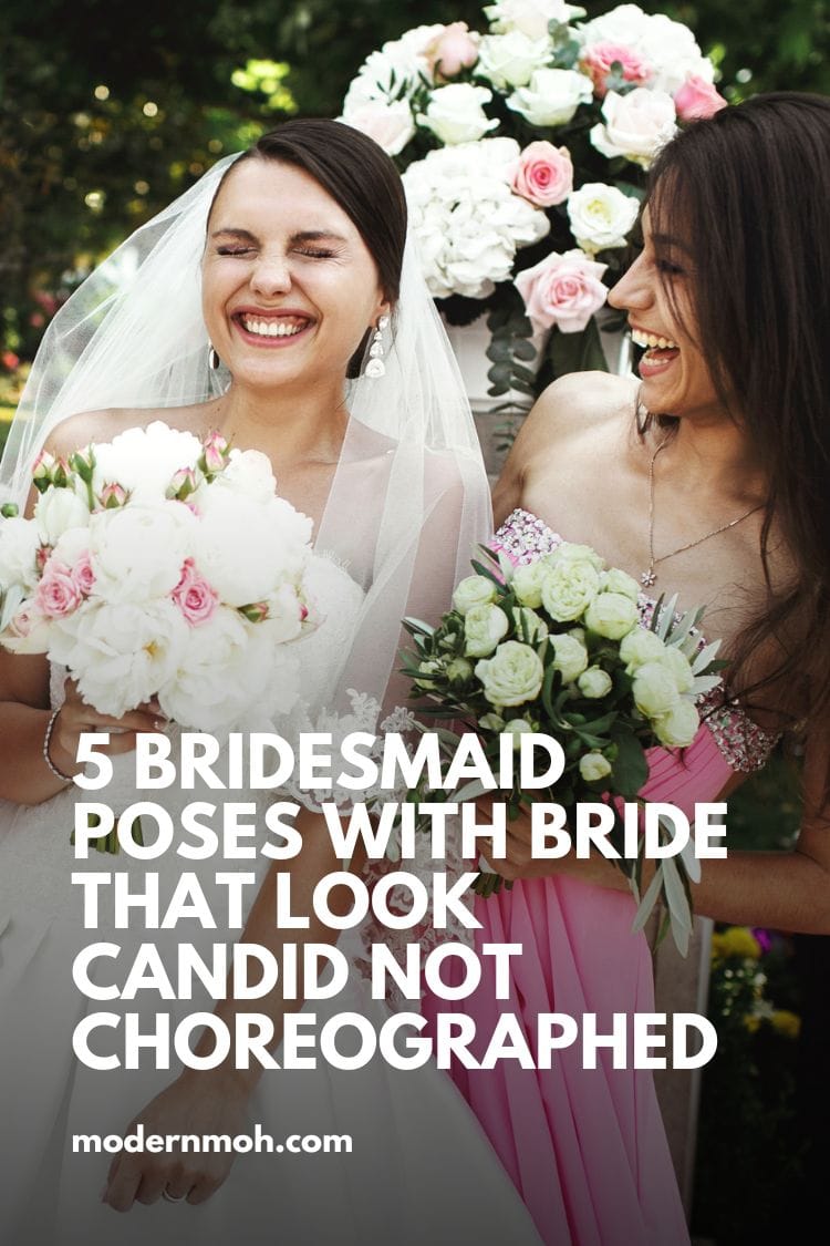 5 Bridesmaid Pose Ideas That Don’t Feel Awkward (And Actually Look Natural)