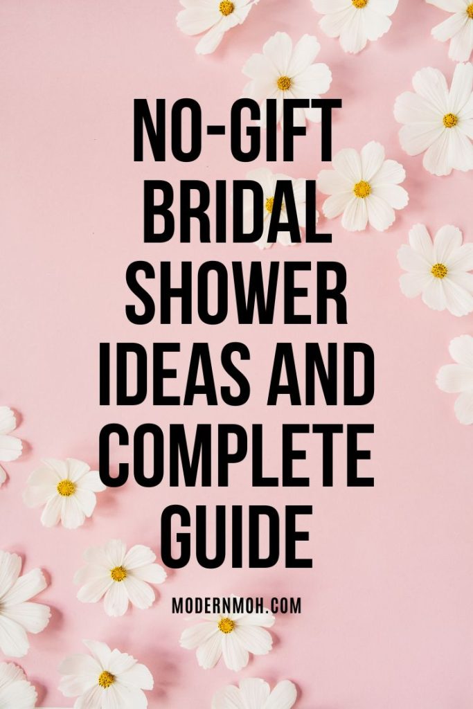 No gift bridal shower ideas pin