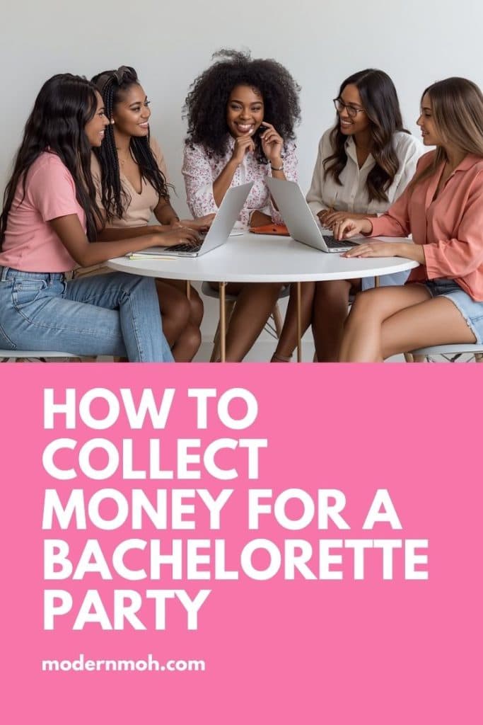 Collect money for bachelorette party pin