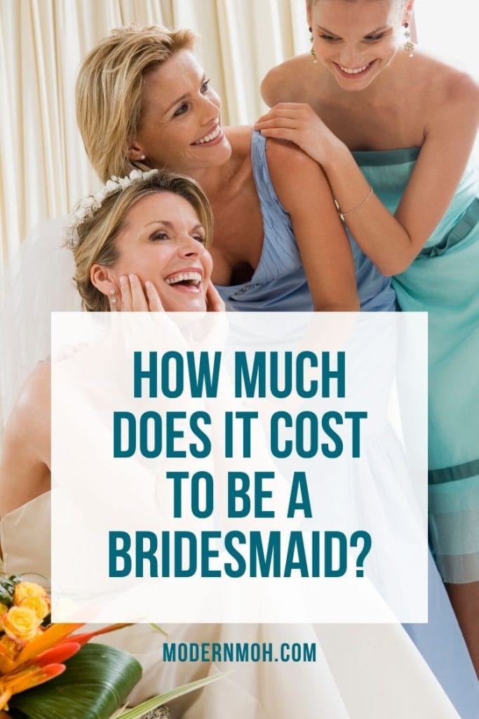 Cost to be a bridesmaid pin